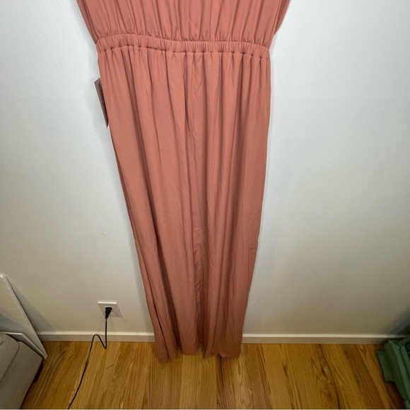 Show Me Your Mumu Weddings Kendall Mauve Chiffon Maxi Dress Size XL NWT - Picture 9 of 16